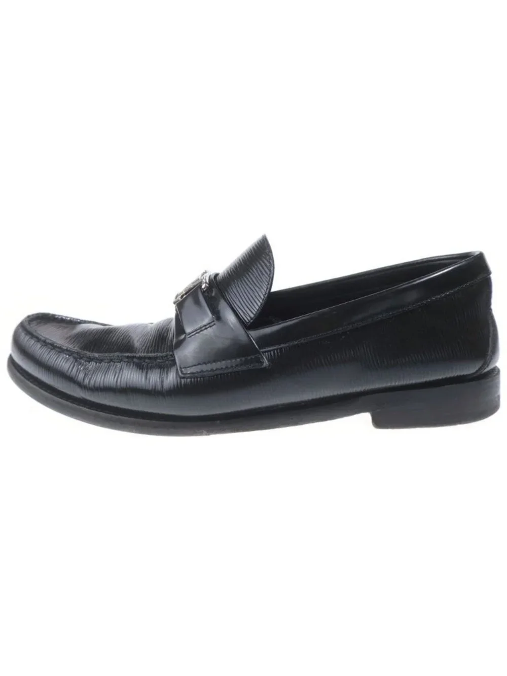 Louis Vuitton LV Major Loafers LV Logo Silver Black Major Loafer - Shoes | LOUIS VUITTON main image 4